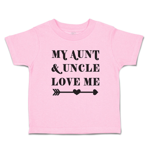 Toddler Clothes My Aunt & Uncle Love Me Toddler Shirt Baby Clothes Cotton