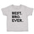 Cute Toddler Clothes Best Bro Ever. Toddler Shirt Baby Clothes Cotton