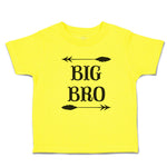 Cute Toddler Clothes Big Bro with Dart Archery Sport Arrow Toddler Shirt Cotton