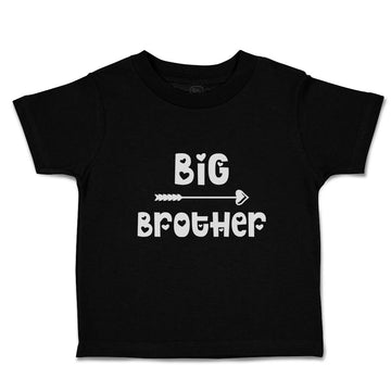 Cute Toddler Clothes Big Brother with Love Arrow Heart Pointed Toddler Shirt