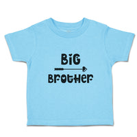 Cute Toddler Clothes Big Brother with Love Arrow Heart Pointed Toddler Shirt