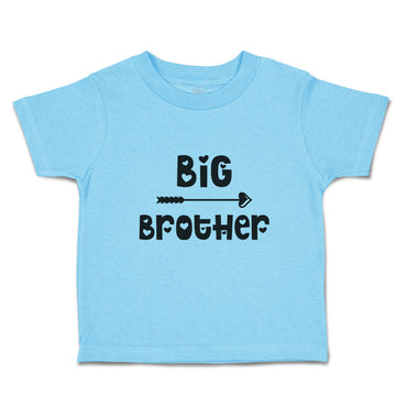 Cute Toddler Clothes Big Brother with Love Arrow Heart Pointed Toddler Shirt
