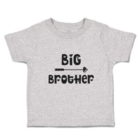 Cute Toddler Clothes Big Brother with Love Arrow Heart Pointed Toddler Shirt
