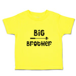 Cute Toddler Clothes Big Brother with Love Arrow Heart Pointed Toddler Shirt