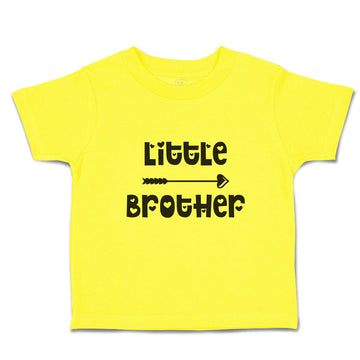 Cute Toddler Clothes Little Brother with Love Arrow Heart Pointed Toddler Shirt
