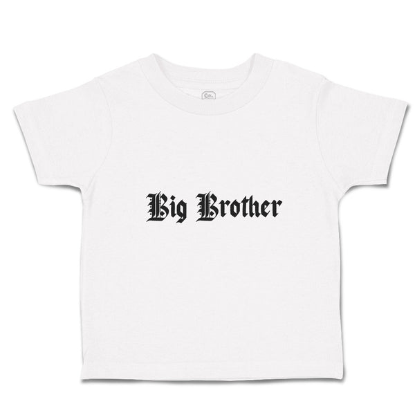 Cute Toddler Clothes Big Brother Toddler Shirt Baby Clothes Cotton