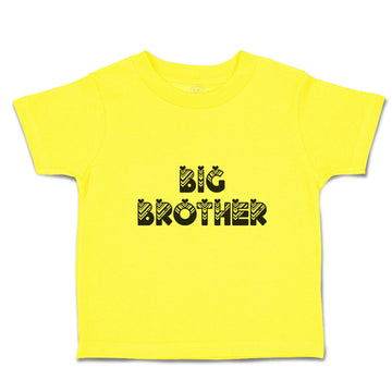 Cute Toddler Clothes Big Brother Striped Pattern with Little Silhouette Hearts