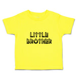 Cute Toddler Clothes Little Brother Striped Pattern Silhouette Hearts Cotton