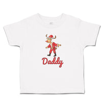 Cute Toddler Clothes Daddy Deer Christmas Santa Claus's Costume Horns Cotton