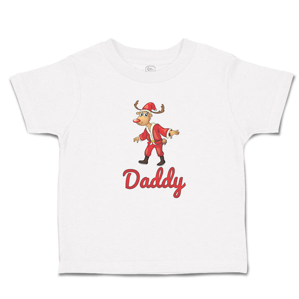 Cute Toddler Clothes Daddy Deer Christmas Santa Claus's Costume Horns Cotton