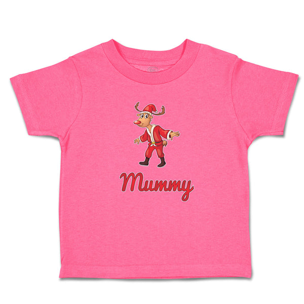 Toddler Girl Clothes Mummy Deer Christmas Santa Claus's Costume Horns Cotton