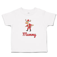 Toddler Girl Clothes Mummy Deer Christmas Santa Claus's Costume Horns Cotton