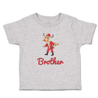 Cute Toddler Clothes Deer Christmas Santa Claus's Costume Horns Toddler Shirt