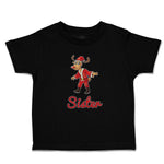 Cute Toddler Clothes Sister Deer Christmas Santa Claus's Costume Horns Cotton