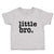 Cute Toddler Clothes Little Bro. and Polkat Dot Toddler Shirt Cotton