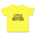 Cute Toddler Clothes Little Brother Style 2 Toddler Shirt Baby Clothes Cotton