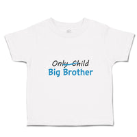 Toddler Clothes Only Child Big Brother Toddler Shirt Baby Clothes Cotton
