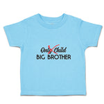 Toddler Clothes Only Child Big Brother Toddler Shirt Baby Clothes Cotton