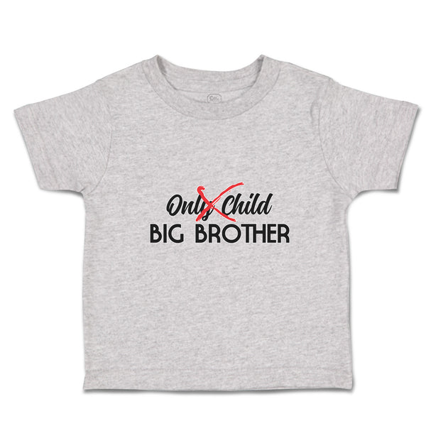 Toddler Clothes Only Child Big Brother Toddler Shirt Baby Clothes Cotton