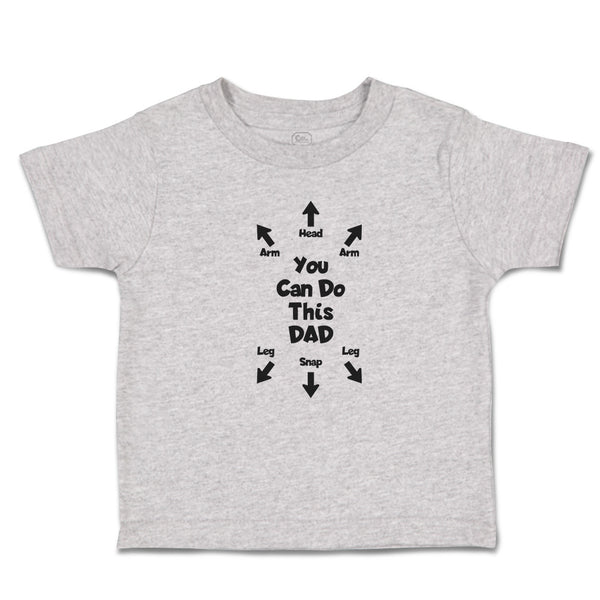 Cute Toddler Clothes You Can Do This Dad Toddler Shirt Baby Clothes Cotton