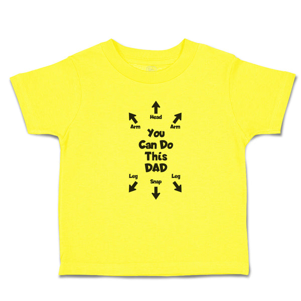 Cute Toddler Clothes You Can Do This Dad Toddler Shirt Baby Clothes Cotton