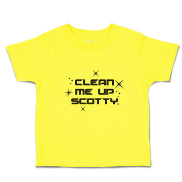 Cute Toddler Clothes Clean Me up Scotty Toddler Shirt Baby Clothes Cotton