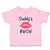 Toddler Girl Clothes Daddy's #Wcw with Lipstick Mark Toddler Shirt Cotton
