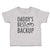 Cute Toddler Clothes Daddy's Best Backup Toddler Shirt Baby Clothes Cotton