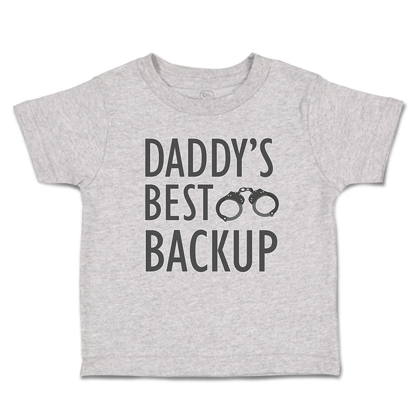 Cute Toddler Clothes Daddy's Best Backup Toddler Shirt Baby Clothes Cotton