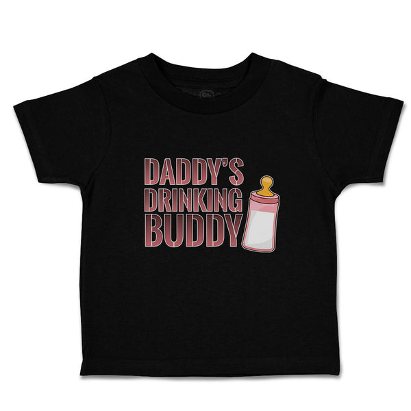 Toddler Clothes Daddy's Drinking Buddy Toddler Shirt Baby Clothes Cotton