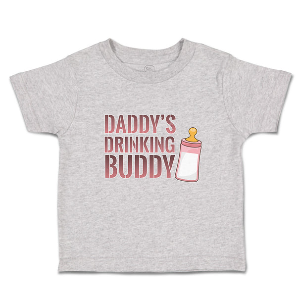 Toddler Clothes Daddy's Drinking Buddy Toddler Shirt Baby Clothes Cotton