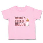 Toddler Clothes Daddy's Drinking Buddy Toddler Shirt Baby Clothes Cotton