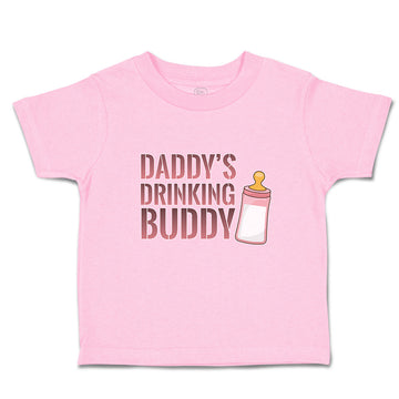 Toddler Clothes Daddy's Drinking Buddy Toddler Shirt Baby Clothes Cotton