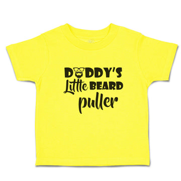 Cute Toddler Clothes Daddy's Little Beard Puller Toddler Shirt Cotton
