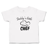 Cute Toddler Clothes Daddy's Little Chef Toddler Shirt Baby Clothes Cotton