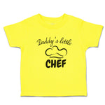 Cute Toddler Clothes Daddy's Little Chef Toddler Shirt Baby Clothes Cotton