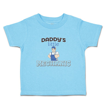 Cute Toddler Clothes Daddy's Little Mechanic Toddler Shirt Baby Clothes Cotton