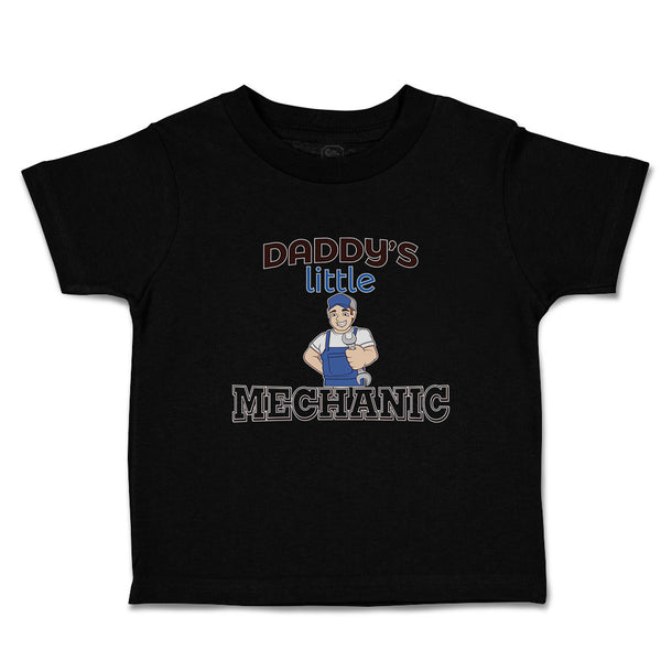 Cute Toddler Clothes Daddy's Little Mechanic Toddler Shirt Baby Clothes Cotton