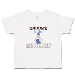 Cute Toddler Clothes Daddy's Little Mechanic Toddler Shirt Baby Clothes Cotton