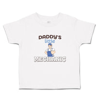 Cute Toddler Clothes Daddy's Little Mechanic Toddler Shirt Baby Clothes Cotton
