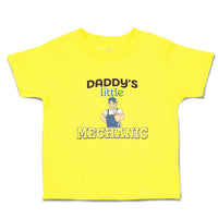 Cute Toddler Clothes Daddy's Little Mechanic Toddler Shirt Baby Clothes Cotton