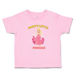 Toddler Clothes Daddy's Little Princess Toddler Shirt Baby Clothes Cotton