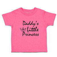 Toddler Girl Clothes Daddy's Little Princess Toddler Shirt Baby Clothes Cotton