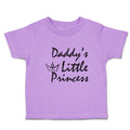 Toddler Girl Clothes Daddy's Little Princess Toddler Shirt Baby Clothes Cotton