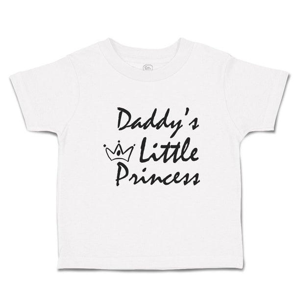 Toddler Girl Clothes Daddy's Little Princess Toddler Shirt Baby Clothes Cotton