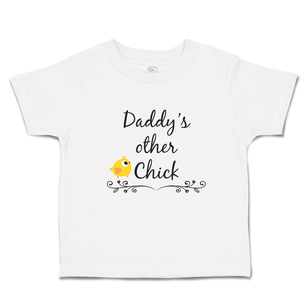 Toddler Girl Clothes Daddy's Other Chick Toddler Shirt Baby Clothes Cotton