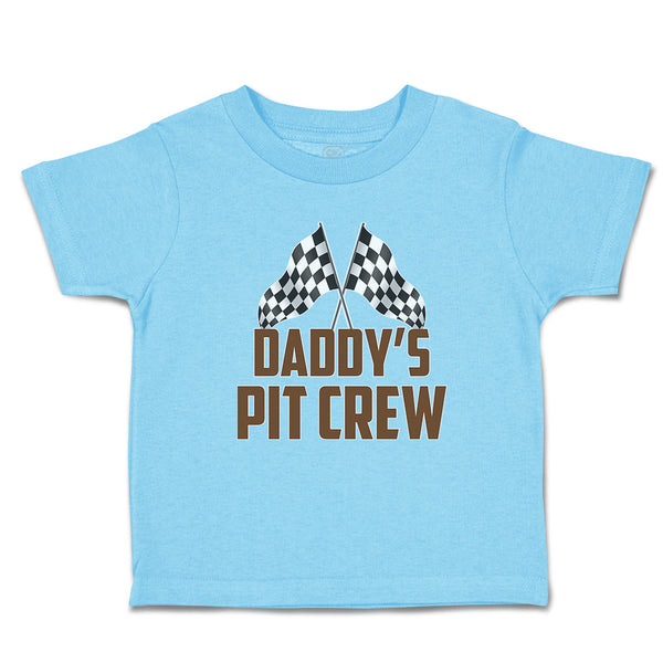 Cute Toddler Clothes Daddy's Pit Crew Toddler Shirt Baby Clothes Cotton