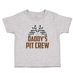 Toddler Clothes Daddy's Pit Crew Toddler Shirt Baby Clothes Cotton