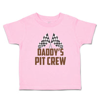 Toddler Clothes Daddy's Pit Crew Toddler Shirt Baby Clothes Cotton