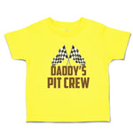 Cute Toddler Clothes Daddy's Pit Crew Toddler Shirt Baby Clothes Cotton